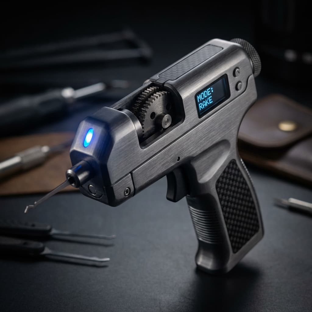 Herramienta de ganzuado eléctrico de alta precisión